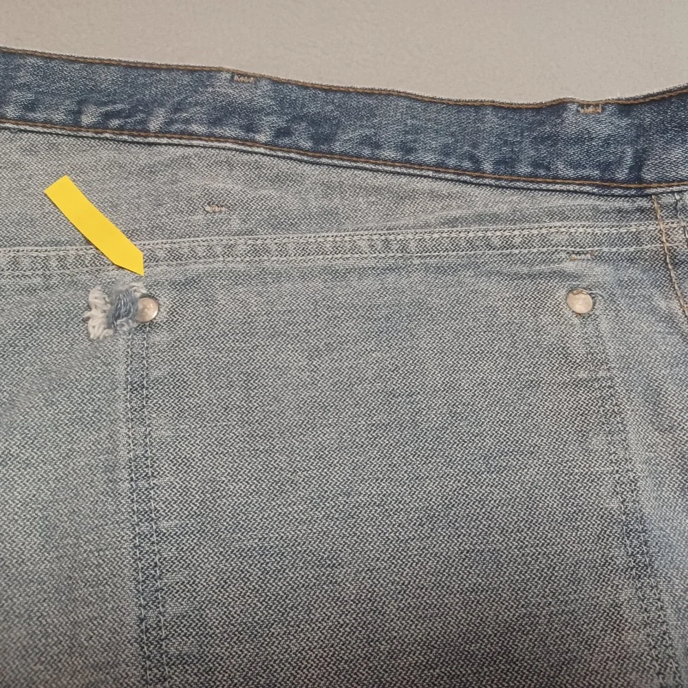 Wrangler Mens 13MWZGK‎ Cowboy Cut Original Fit Jeans Blue Denim 42x30 High Rise